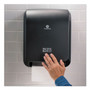 Pacific Blue Ultra Automated High-Capacity Paper Towel Dispenser - 16" Height x 12.9" Width x 8.9" Depth - Black - Automatic, Durable, Heavy Duty Product Image 