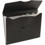 Mead Expanding File - 9 1/4" x 13" - 6 Pocket(s) - Poly - Assorted - Moisture Resistant, Elastic Closure Product Image 