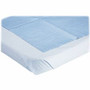 Medline Blue Disposable Stretcher Sheets - Blue - Tissue Product Image 
