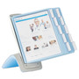 Durable SHERPA Style Desk-Mount Reference System, 10 Panel, 20 Sheet Capacity, Blue/Gray (DBL594406) View Product Image