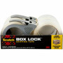 Scotch Box Lock Dispenser Packaging Tape - 55 yd Length x 1.88" Width - Clear - Dispenser Included - (MMM39504RD) Product Image 