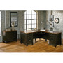 Martin Hartford L-Shaped Desk - Vintage Black Product Image 