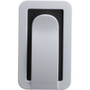 Officemate MagnetPlus Magnetic Envelope/Note Holder - 2.4" Height x 3.9" Width x 0.5" Depth - White Product Image 