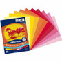 Tru-Ray Construction Paper - Construction, Art Project, Craft Project - 9" Width x 12" Length - Orange, Yellow, Electric Orange, Pink, Shocking Pink, Light Yellow, Pumpkin, Gold, Festive Red, Holiday Red - Sulphite Product Image 