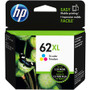 HP 62XL (C2P07AN) Original High Yield Inkjet Ink Cartridge - Cyan, Magenta, Yellow - 1 Each Product Image 