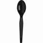 Dixie Heavyweight Disposable Teaspoons by GP Pro - Teaspoon - 1 x Teaspoon - Black Product Image 