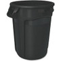 Rubbermaid Commercial Vented Brute 10-gallon Container - 10 gal Capacity - Round - (RCP1926827CT) Product Image 