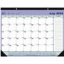 Blueline Monthly Desk Pad, Academic, 13 Months, July to July, English (CA181731) - Academic - Monthly - 13 Month - July 2025 to July 2026 - 1 Month Single Page Layout Product Image 