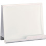 Safco Wave Whiteboard Holder - 14.75" Height x 17" Width x 7" Depth - Desktop - Powder Coated Product Image 