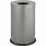 Safco Open Top Speckled Waste Receptacle - 35 gal Capacity - Round - 8.50" Opening Diameter - 28.5" Height x 19.8" Diameter - Steel Product Image 