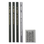PENCIL;DRAWING ST;4/PK;GR Product Image 
