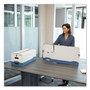 Bankers Box LIBERTY Heavy-Duty Strength Storage Boxes, Legal Files, 15.25" x 24.13" x 10.75", White/Blue, 4/Carton View Product Image