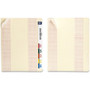 Smead Self-Adhesive End Tab Converters - 3.25" Width x 9.25" Length - Manila Divider - 10% Recycled Product Image 