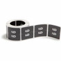 Smead DCC Color-Coded Numeric Labels - 9 - x 1 1/2" Width x 1 1/2" Length - Black - Laminated Product Image 