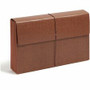 Smead Legal Recycled File Wallet - 8 1/2" x 14" - Capacity5 1/4" Expansion - 6 Pocket(s) - Redrope - 30% Paper Recycled Product Image 
