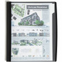 Smead Letter Report Cover - 8 1/2" x 11" - Polypropylene - Black Product Image 