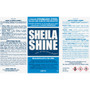 Sheila Shine Self-adhesive Container Labels - 1 19/64" Height x 6 3/5" Width x 9 3/5" Length - Rectangle - White, Blue Product Image 