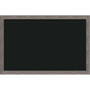 U Brands Magnetic Chalkboard - 36" (3 ft) Width x 24" (2 ft) Height - Decor Rustic Frame - Horizontal/Vertical Product Image 