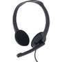 Verbatim Stereo Headset with Microphone - Stereo - Mini-phone (3.5mm) - Wired - 32 Ohm - 20 Hz to 20 kHz Product Image 