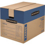 Bankers Box SmoothMove Prime Moving Boxes - Internal Dimensions: 18" Width x 24" Depth x 18" Height - External Dimensions: 18.3" Width x 25" Depth x 19" Height - Locking Tab, Lid Lock Closure - Cardboard - Kraft Product Image 