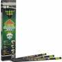Ticonderoga Tri-Conderoga Wood-Cased Pencils with Sharpener - 2HB - Black Barrel Product Image 