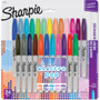 Sharpie Fine Point Permanent Marker - Bullet Marker Point - Multi Ink - Alcohol Based - Plastic Barrel Product Image 