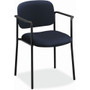 HON Guest Chair with Arms - Navy - Fabric Product Image 