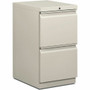HON HBMP2F Pedestal - x 15" Width - 2 x File Drawer(s) - Finish: Light Gray Product Image 