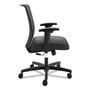 HON Convergence Chair - Black Seat Color - Vinyl Seat Material - Black Back Color - Mesh Back Material - Black Frame Color Product Image 