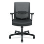 HON Convergence Chair - Black Seat Color - Vinyl Seat Material - Black Back Color - Mesh Back Material - Black Frame Color Product Image 