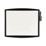 Fellowes Partition Additions Dry Erase Board, 15.38 x 13.25, White Surface, Dark Graphite HPS Frame (FEL75905) View Product Image