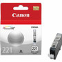 Canon CLI-221GY Original Inkjet Ink Cartridge - Gray - 1 Each Product Image 