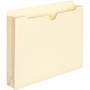 Smead Letter Recycled File Jacket - 8 1/2" x 11" - 2" Expansion - 11 pt. - 1 Plys - Manila Product Image 