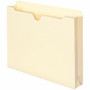 Smead Letter Recycled File Jacket - 8 1/2" x 11" - 2" Expansion - 11 pt. - 1 Plys - Manila Product Image 