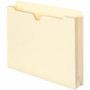 Smead Letter Recycled File Jacket - 8 1/2" x 11" - 2" Expansion - 11 pt. - 1 Plys - Manila Product Image 