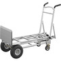 Cosco 3-in-1 Assist Series Hand Truck - 1000 lb Load Capacity - 4 Casters - Aluminum - 19" Width x 21" Depth x 47.50" Height - Silver Gray Product Image 