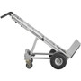 Cosco 3-in-1 Assist Series Hand Truck - 1000 lb Load Capacity - 4 Casters - Aluminum - 19" Width x 21" Depth x 47.50" Height - Silver Gray Product Image 
