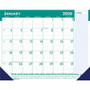 House of Doolittle ExpressTrack Desk Pad Calendar - Monthly - 13 Month - January 2026 to January 2027 - Desk Pad Product Image 