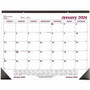 Brownline Professional Monthly Desk/Wall Calendar - Julian Dates - Monthly - 1 Year - January 2026 to December 2026 - 1 Month Single Page Layout Product Image 