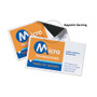 Avery Magnetic Business Cards, 2" x 3-1/2" , Matte White, 30 Cards (8374) - 2" x 3 1/2" - (AVE08374) Product Image 