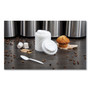 Dart Optima Reclosable Lid, Fits 12 oz to 24 oz Hot Cups, Plastic, White, 100/Pack View Product Image