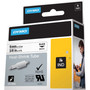 DYMO Rhino Heat Shrink Tubes Industrial Label Tape, 0.37" x 5 ft, White/Black Print View Product Image