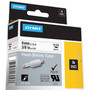 DYMO Rhino Heat Shrink Tubes Industrial Label Tape, 0.37" x 5 ft, White/Black Print View Product Image