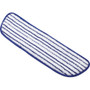 Rubbermaid Commercial 18" Microfiber Finish Mop - 5.5" Width x 18" Length - MicroFiber - (RCPQ800WHCT) Product Image 