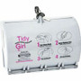 Stout Tidy Girl Feminine Hygiene Bags Dispenser - Smoke Gray - ABS Resin Product Image 