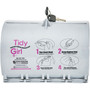 Stout Tidy Girl Feminine Hygiene Bags Dispenser - Smoke Gray - ABS Resin Product Image 