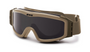 Eye Systems Safety Profile NVG Terrain Tan w/Clear & Smoke Gray Product Image 