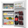 Avanti RA31B0W 3.1 Cubic Foot 2-door Compact Refrigerator - 3.10 ft - Auto-defrost - Top Mount - Auto-defrost - Reversible Product Image 