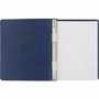 ACCO PRESSTEX Unburst Sheet Covers - 6" Binder Capacity - Letter - 8 1/2" x 11" Sheet Size - Dark Blue - Recycled Product Image 
