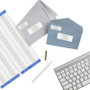 Avery Easy Peal Sure Feed Address Labels - 21/32" Width x 1 3/4" Length - Permanent Adhesive - Rectangle - Inkjet, Laser - Matte White Product Image 